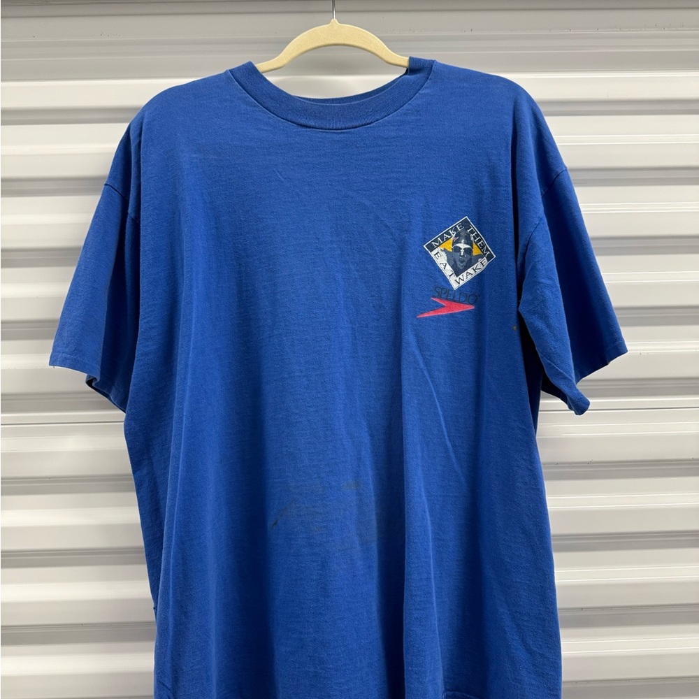 Speedo Blue Short Sleeve Tee with Logo